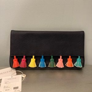 Shiraleah Navy Marea Clutch NWT